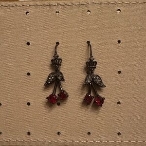 Juicy Couture Drop Cherry Earrings